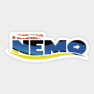 Finding Nemo - Pattern Sticker